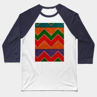 Chevron Pattern 12 Baseball T-Shirt